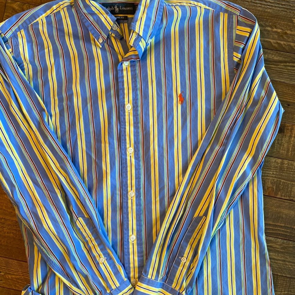 Mens Polo Ralph Lauren Medium Button Up